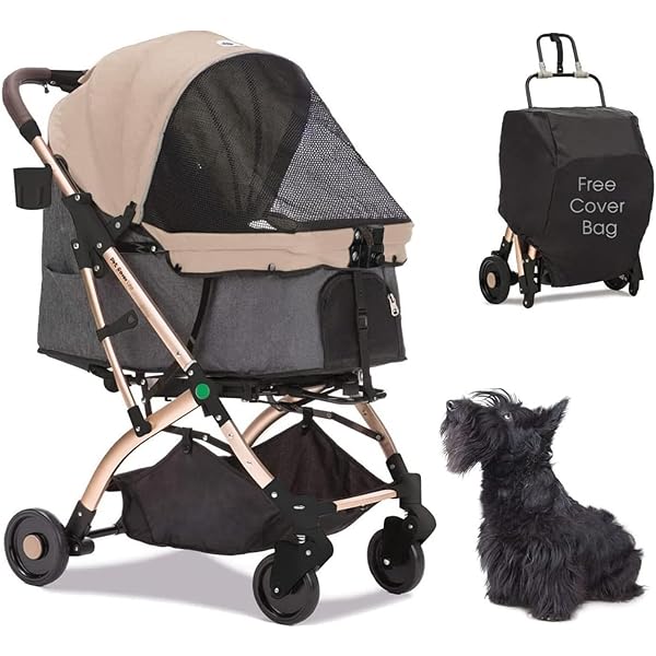 Amazon.co.jp: KIKII ペットカート 犬用ベビーカー 犬 猫バギー 分離型